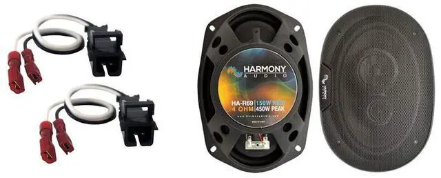 Main image of Fits Oldsmobile Intrigue 1998-2002 Rear Deck 6x9 Speakers | Factory replacement pair, easy bolt-in upgrade, smooth full-range sound, direct plug-in wiring, quick install