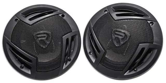 Alt view image 6 of 7 - RV6.3A 6.5" 3-Way Car Audio Speaker Pair with RV4.3A 4" Speakers | 750W Peak / 140W RMS CEA Rated, 4-Ohm, 91 dB, PEI Dome Tweeter, RV4.3A 4" Car Speaker Pair, Grilles Included, 4-items