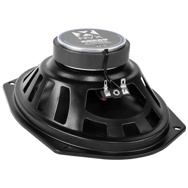 Alt view image 6 of 7 - E-Series 6x9 Front Speaker Upgrade Kit with Wiring Harness Fits Select 20192025 Ram 1500 480W Peak 2-Way Coaxial Speakers, Plug-and-Play Installation