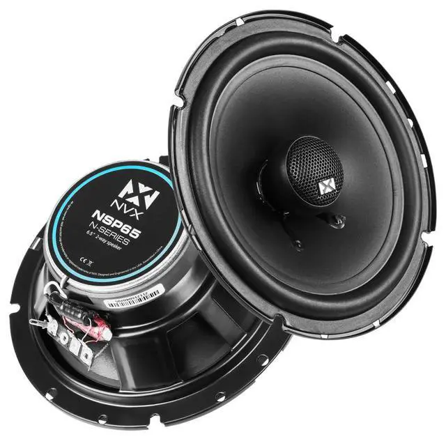 Alt view image 2 of 6 - Front Door Speaker Upgrade Replacement Kit for Toyota Sequoia 2001-2007 | Pair of 6.5" N-Series Speaker Upgrade Kit for select 2001-2007 Sequoia with Speaker Adapters and Harnesses