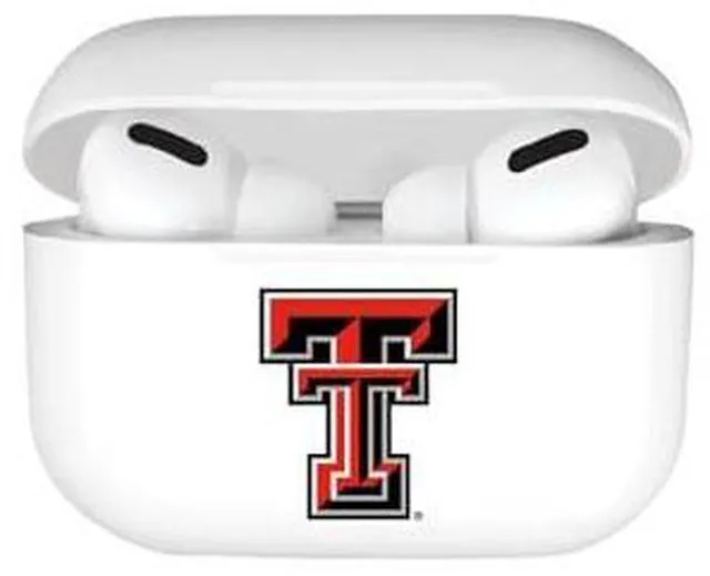 Alt view image 5 of 5 - AirPods Case, Texas Tech University AirPods (3rd Gen) / White (TPU)