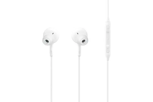 Alt view image 4 of 6 - EO-IC100 in-Ear Headphones with USB Type-C and Low-Tangle Fabric Cable - Sound by AKG - White