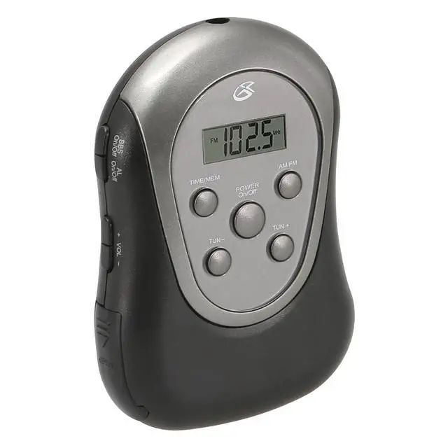 Alt view image 3 of 7 - R300 Portable AM/FM Armband Clock Radio R300