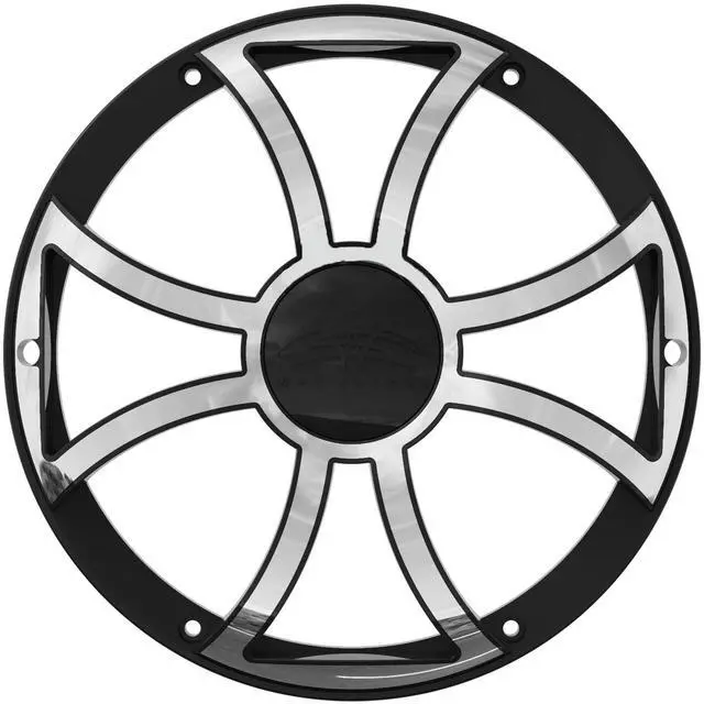 Main image of REVO 10 XS-B-SS Grille V3 - Black/Stainless XS Style for REVO 10 Subs