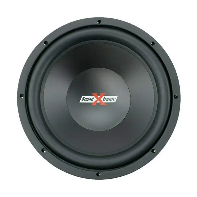 Alt view image 2 of 7 - 1x SoundXtreme Premium Elite ST-410 10 Inch Car Audio Subwoofer 1500 Watts Max Power Dual 4 Ohm Voice Coil High Power Bass Surround Sound 10" Sub Speaker System