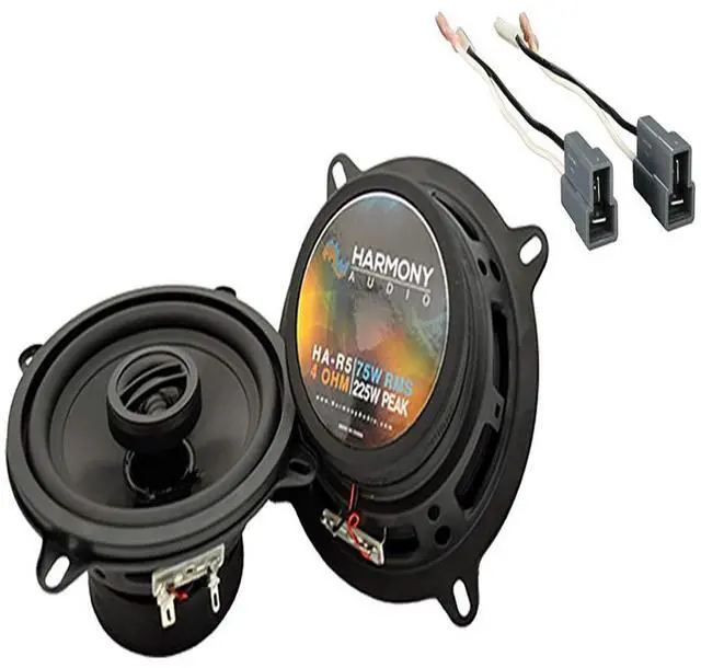 Main image of Rear Deck Factory Speakers R5 Fits Hyundai Accent 1995-1999 | Direct replacement for worn stock drivers, plug-in upgrade, restores clear sound at the back of the cabin, simple install