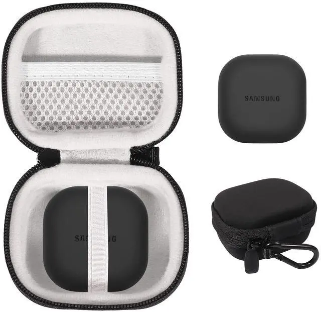 Main image of Case for Samsung Galaxy Buds 2 Pro, Buds Live True Earbuds (Black)