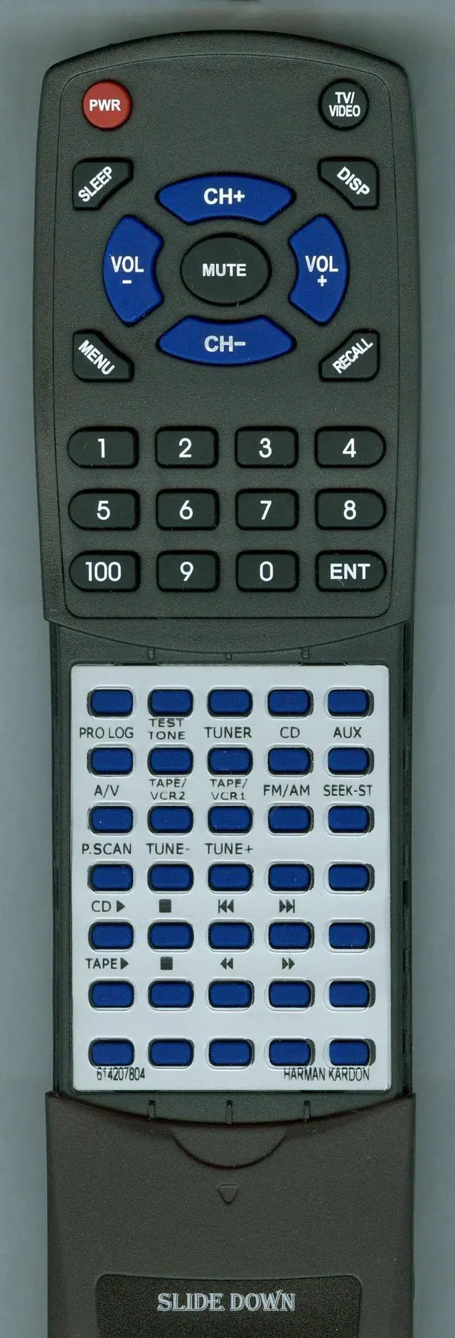 Main image of Replacement Remote for Harman Kardon 6142-07804, RRV103, AVR15