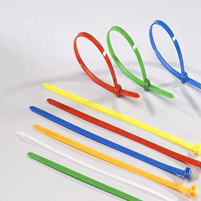 Alt view image 4 of 6 - Industrial Multi-Purpose Cable Ties (100 Piece) Self Locking Nylon Zip Ties (12", green)
