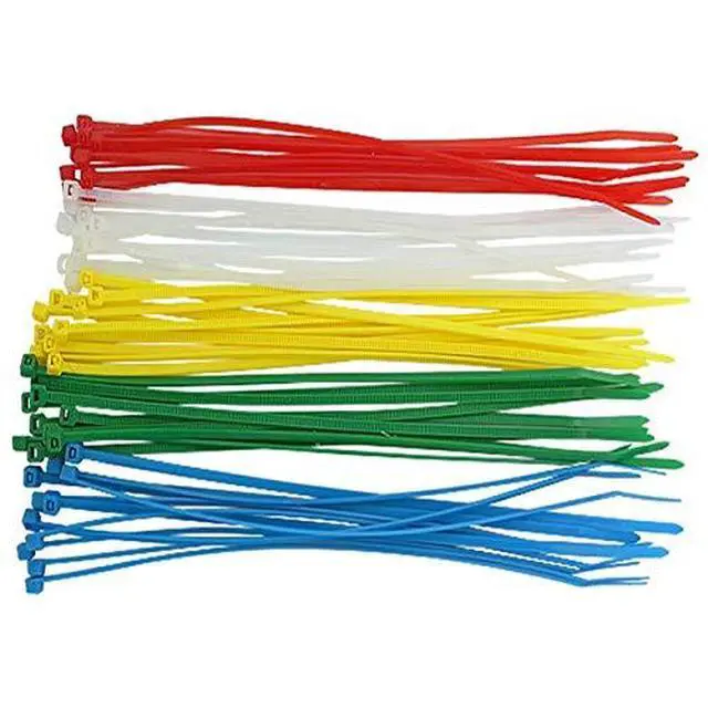 Alt view image 2 of 6 - Industrial Multi-Purpose Cable Ties (100 Piece) Self Locking Nylon Zip Ties (12", green)