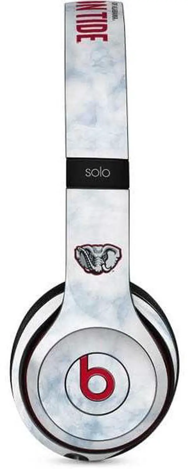 Main image of Decal Audio Skin Compatible with Beats Solo 3 Wireless - Officially Licensed University of Alabama Crimson Tide Net Design