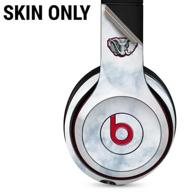 Alt view image 2 of 3 - Decal Audio Skin Compatible with Beats Solo 3 Wireless - Officially Licensed University of Alabama Crimson Tide Net Design
