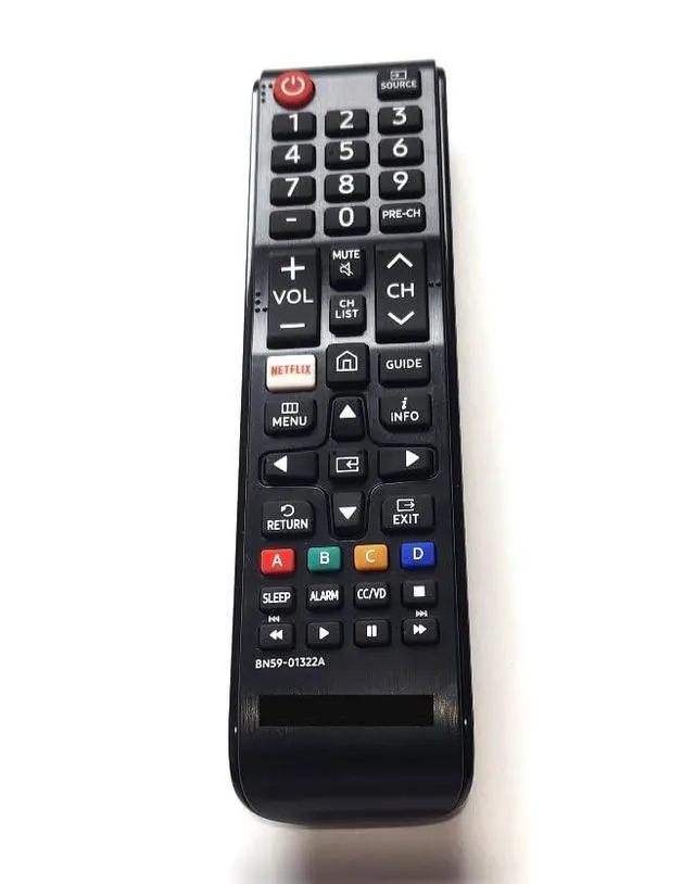 Main image of Replacement Remote Control Compatible with Samsung TV Models HG65RU750NFXZA, HG50RU750NFXZA, HG55RU750NFXZA, HG75RU750NFXZA, HG43RU750NFXZA