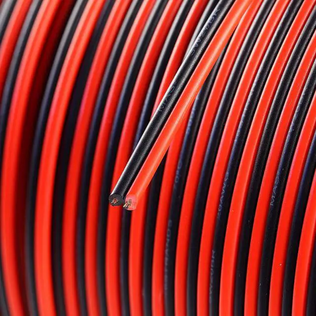 Alt view image 2 of 2 - 500FT 20 Gauge Red Black Stereo Speaker Cable Zip Cord Copper Clad Wire