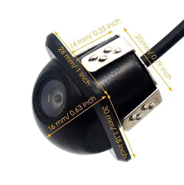 Alt view image 7 of 7 - Backup License Plate HD Camera Night Vision Rear View Waterproof Compatible with JVC Car Radio KW-AV61BT KW-M560BT KW-M730BT KW-M740BT KW-V40BT KW-M740BT KW-V120BT KW-V240BT KW-V850BT