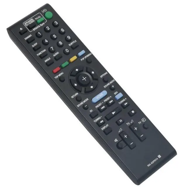 Alt view image 3 of 5 - RM-ADP074 Replacement Remote Control for Sony Blu-ray Disc DVD Player in Living Rooms or Rooms, Replacement Model RM-ADP073, Replace Remote Compatible Models BDV-E190 BDV-E290 BDV-E490 BDV-E690