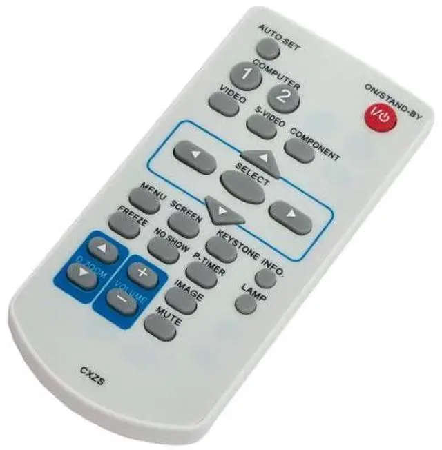 Main image of CXZS Replace Remote Control Compatible with Eiki Projector LC-XB43 LC-XBL30 LC-XBL20 LC-XBL25 LC-XBL21 LC-XBL26