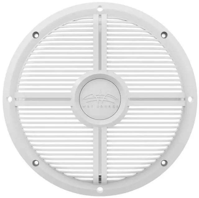 Main image of REVO 12 XW-W Grill White XW Closed Style Grill for the REVO 12 Inch LED Marine Subwoofer