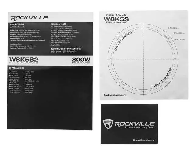 Alt view image 6 of 6 - W8K5S2 2-Pack K5 8" SVC 2-Ohm Car Subwoofer, 200W CEA-Rated RMS | 800W Peak, 1.5" 4-Layer OFC Voice Coil, 30 Oz Magnet, Cast Iron Basket, Foam Surround, Chrome-Plated Terminals, 3.54" Depth