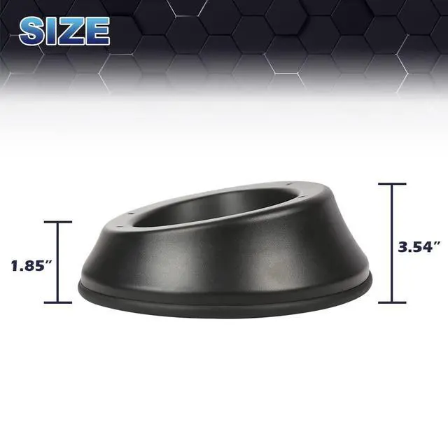 Alt view image 5 of 7 - Universal W69 Vehicle 6"X 9" Rear Deck Or Door Auto Boat Speaker Pod Spacer 2 PCS