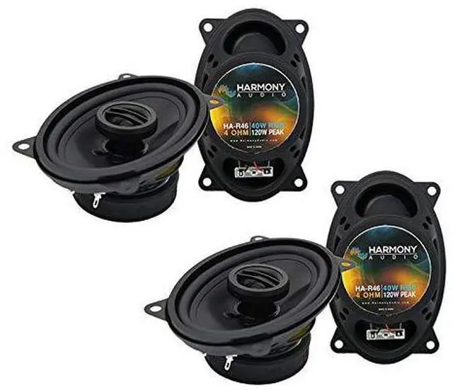 Main image of Speaker Replacement Package Fits Porsche 924 1987-1989 HA-R46 | Direct factory upgrade set with 4x6 drivers, easy like-for-like install, restores clear sound in classic models