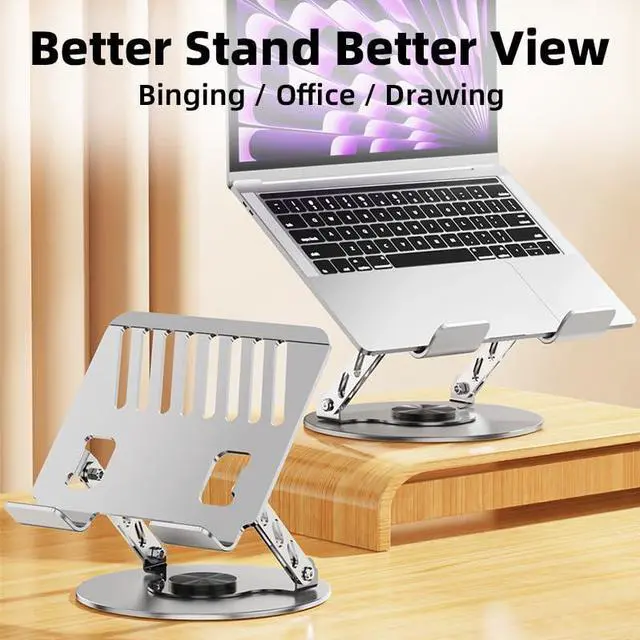 Alt view image 2 of 7 - Adjustable Laptop Stand for Desk