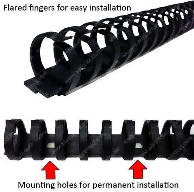 Main image of The Spine Cable Manager Cord Management Wire Routing System Desk Organizer