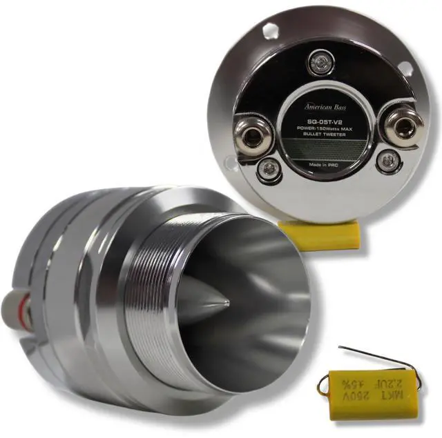 Main image of SQ05T - Tweeter 1" 100W Bullet Titanium Pair