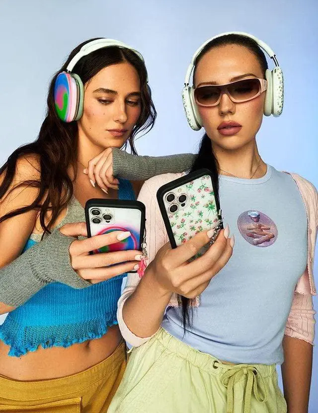 Alt view image 7 of 7 - Limited Edition AirPods Max Case Full Protective Cover, Aura