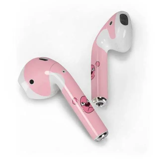 Alt view image 2 of 4 - Decal Audio Skin Compatible with Apple AirPods 2 - Officially Licensed Cartoon Network Steven Universe Steven Universe Pink Lion Design