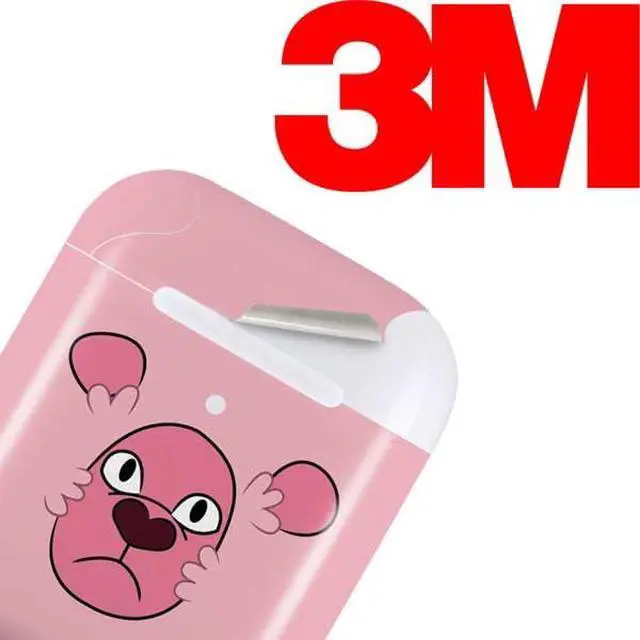 Alt view image 3 of 4 - Decal Audio Skin Compatible with Apple AirPods 2 - Officially Licensed Cartoon Network Steven Universe Steven Universe Pink Lion Design
