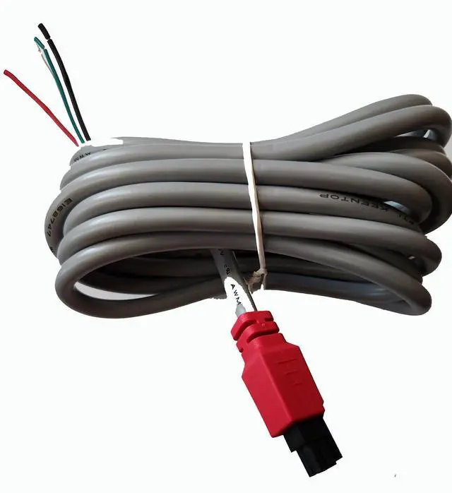 Main image of Semtech Airlink DC Power Cable with Black Connector with Red Housing for XR60 Router - 6001502