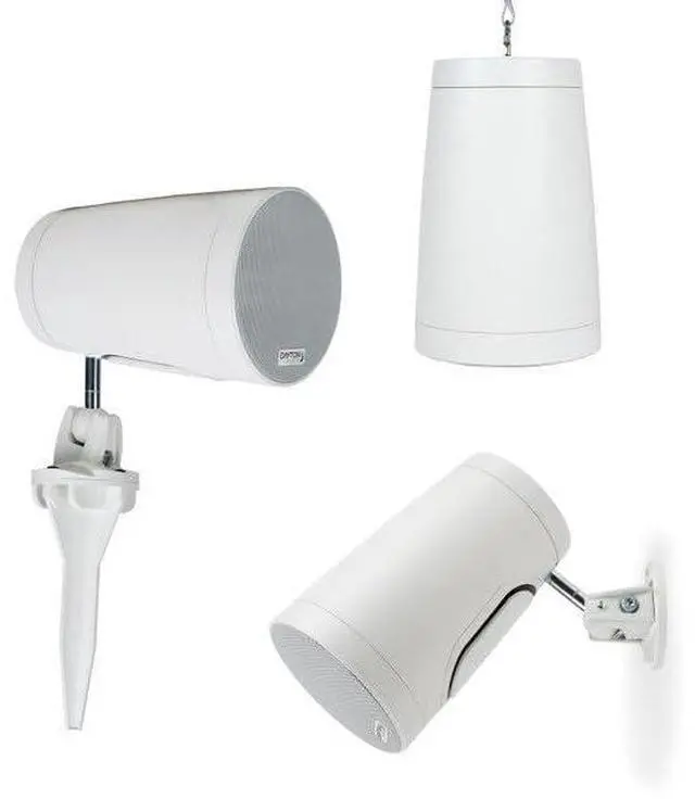 Main image of 4" Compact Pendant/Landscape Speaker 70V/100V/8 Ohm White WP40XTW