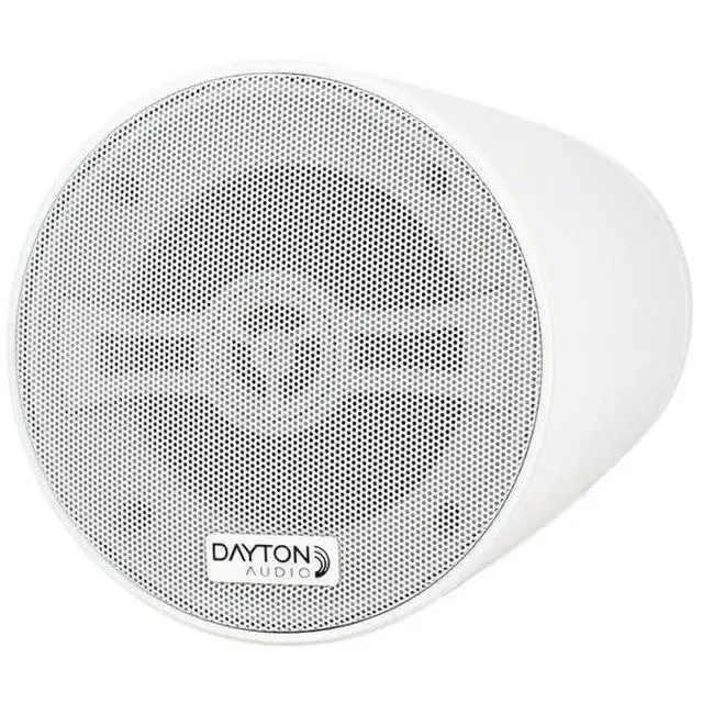 Alt view image 4 of 7 - 4" Compact Pendant/Landscape Speaker 70V/100V/8 Ohm White WP40XTW