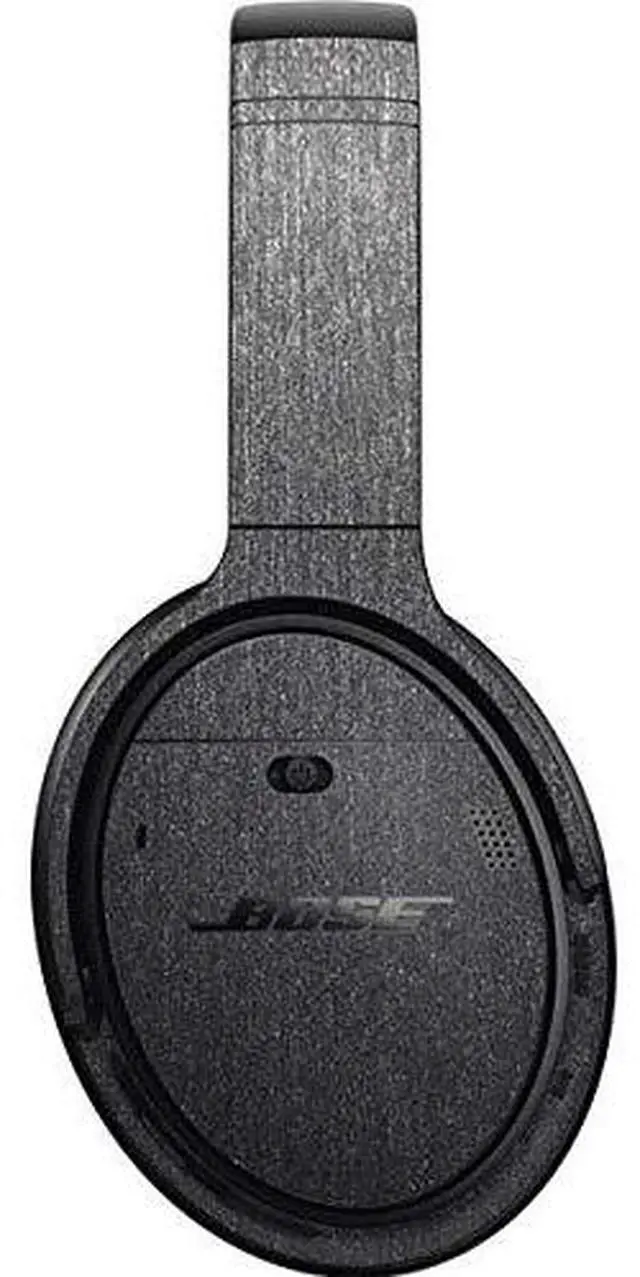 Main image of Decal Audio Skin Compatible with Bose QuietComfort 35 Headphones - Originally Designed Brushed Steel Texture Design
