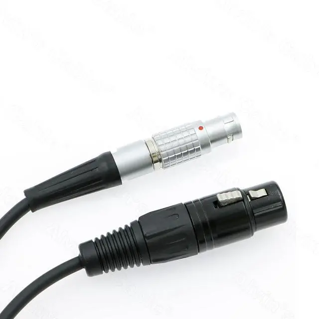 Alt view image 2 of 4 - Power Cable for Sony Venice F55 SXS Camera for Steadicam M1 M2 Sled 2B 3 Pin Male to XLR 4 Pin Female 12V Power Cable