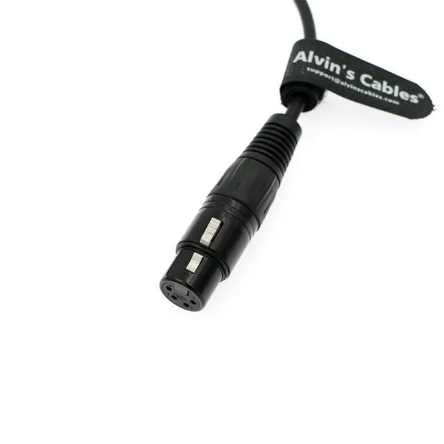 Alt view image 4 of 4 - Power Cable for Sony Venice F55 SXS Camera for Steadicam M1 M2 Sled 2B 3 Pin Male to XLR 4 Pin Female 12V Power Cable