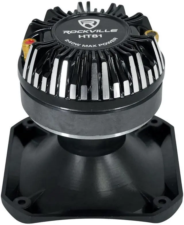Alt view image 3 of 7 - HT80 1.35" 240W ABS Horn Titanium Tweeter | High-Performance Audio for Cars, Pro Sound, PA Systems & Custom Installs