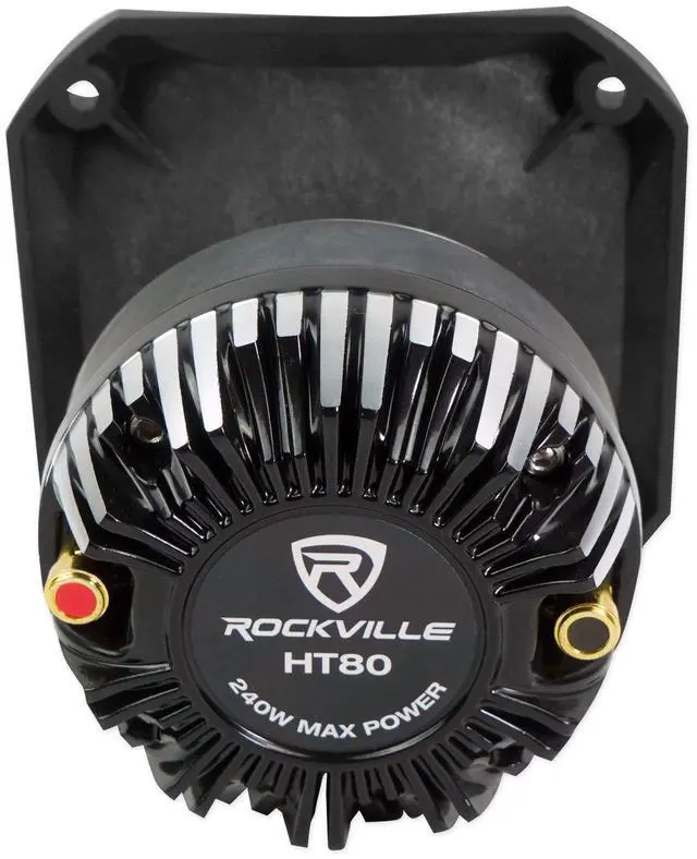Alt view image 6 of 7 - HT80 1.35" 240W ABS Horn Titanium Tweeter | High-Performance Audio for Cars, Pro Sound, PA Systems & Custom Installs