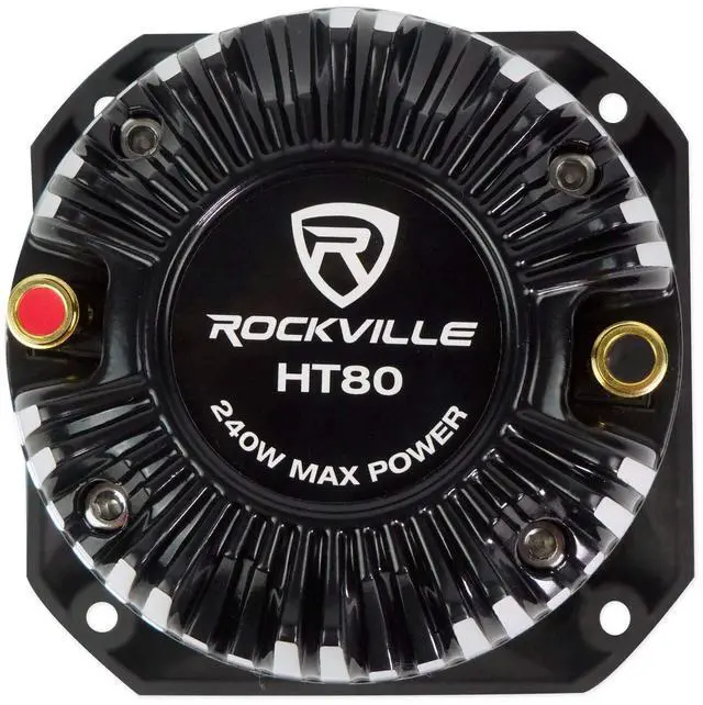 Alt view image 5 of 7 - HT80 1.35" 240W ABS Horn Titanium Tweeter | High-Performance Audio for Cars, Pro Sound, PA Systems & Custom Installs