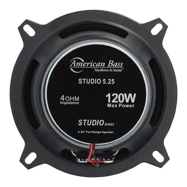 Alt view image 3 of 3 - Studio 5.25" Full Range Speakers, 120, Pair