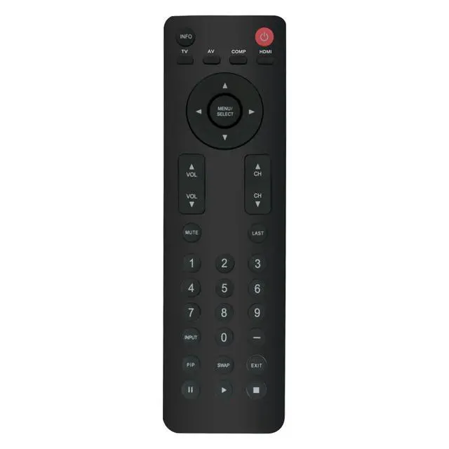 Main image of VR4 TV Remote Control for Vizio TV in Living Rooms or Rooms | No programming or pairing needed, Replacement Remote Compatible Models VA320E VA320M VA370M VA420M VA470M VT420M