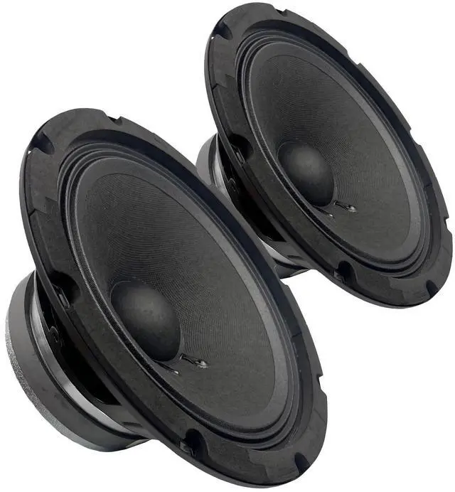 Main image of Cobalt Series CMB85PRO High Performance 8" Midbass Loudspeakers, 700W Max Power, 175W RMS, 4 Ohm, 1.5" Voice Coil - Pro Car Audio Stereo, Midbass Speaker (Set of 2 Speakers)