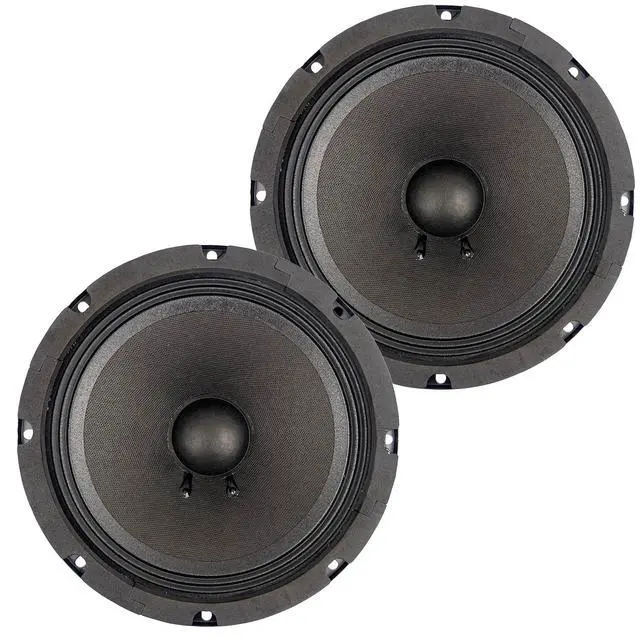 Alt view image 2 of 5 - Cobalt Series CMB85PRO High Performance 8" Midbass Loudspeakers, 700W Max Power, 175W RMS, 4 Ohm, 1.5" Voice Coil - Pro Car Audio Stereo, Midbass Speaker (Set of 2 Speakers)