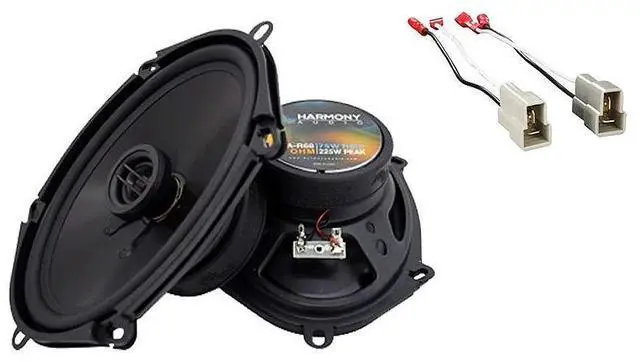 Main image of Rear Deck Replacement Speakers Fits 2000-2009 Kia Spectra | Direct factory upgrade, plug-and-play install, coaxial drivers, clear full sound, easy DIY swap for worn OEM units