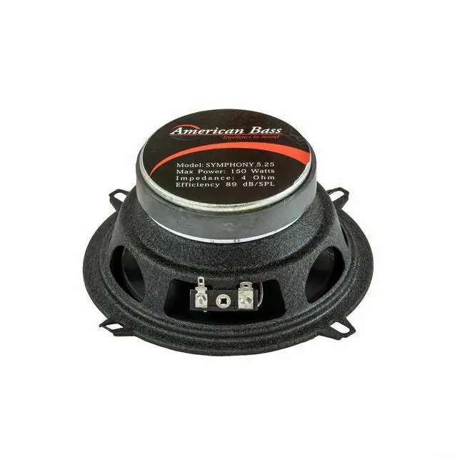 Alt view image 5 of 6 - Pair of 5.25" 150-Watt 4 Ohm 2-Way Coaxial Speaker SYMPHONY-525