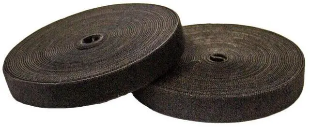 Alt view image 3 of 5 - 3/4 Inch Roll Hook and Loop Reusable Cable Ties Wraps Straps - 10M 33ft 2-pack