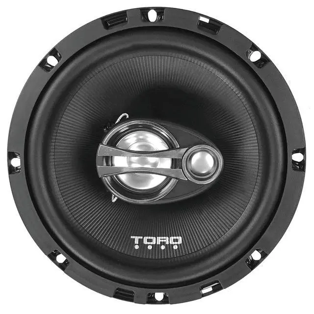 Alt view image 6 of 7 - TECH F6 6.5 3-Way Coaxial Car Speakers | High-Efficiency 120W Peak / 60W RMS Pair, 13mm Tweeters, Ferro Fluid Design, Butyl Rubber Surround, Poly-Mica Cones, Easy Fit Upgrade