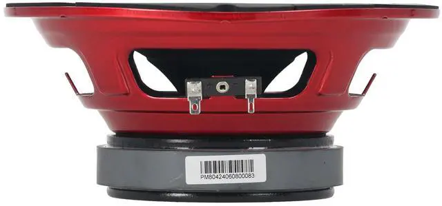 Alt view image 7 of 7 - Precision Power PM.804 200 Watt 8 in Pro Car Audio Mid-Range Speakers 4-Ohm, 100W RMS, 97dB, 120Hz-8kHz, for High-SPL Systems, 2-Piece