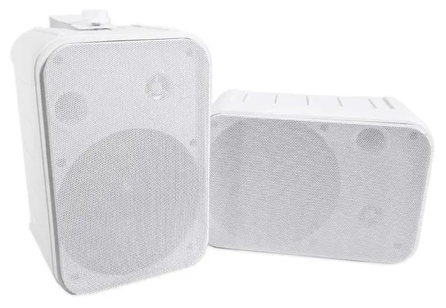 Alt view image 2 of 6 - Pair RockvilIe HP65S 6.5" Marine Box Speakers with Swivel Bracket for Boats